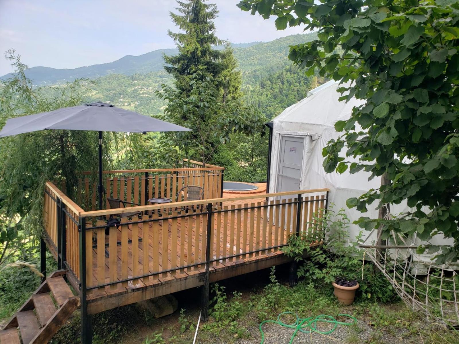 Hotel Ajara Glamping Kokotauri K'eda Esterno foto